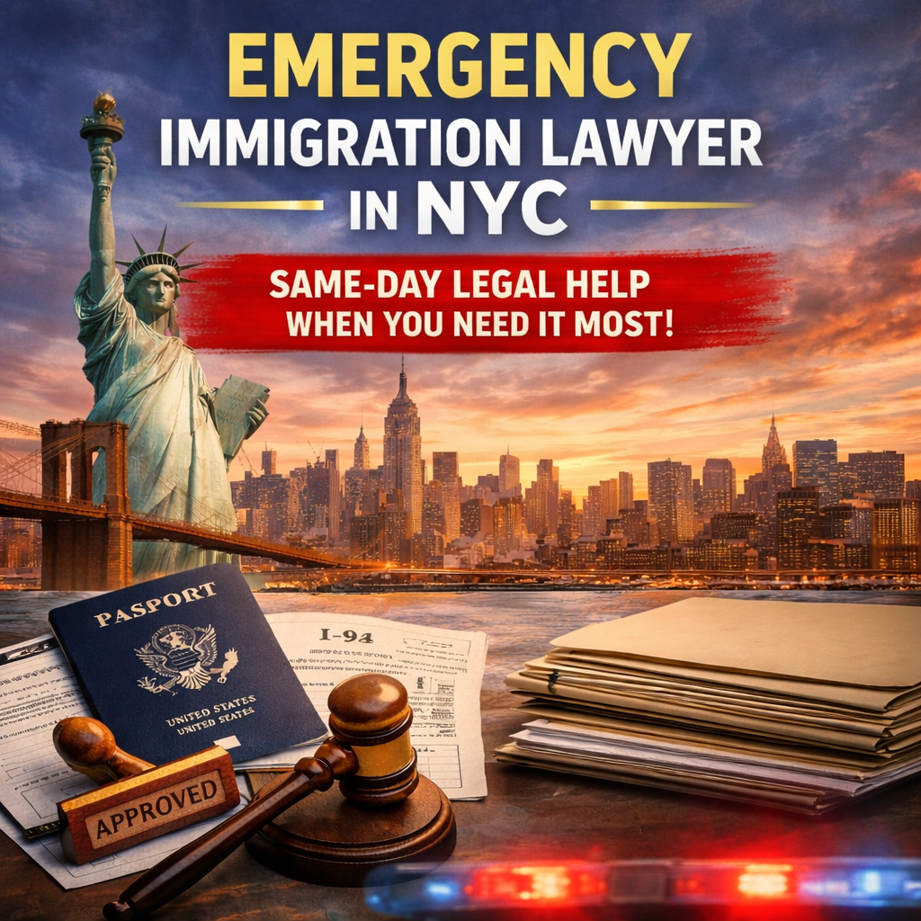 Emergency immigration lawyer NYC helping clients with urgent legal cases
